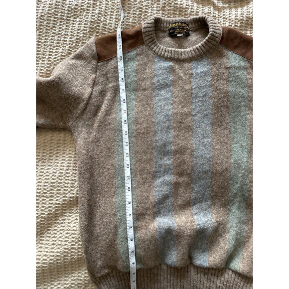 Glenhusky of Scotland 100% Pure New Wool Sweater Large - Picture 5 of 6